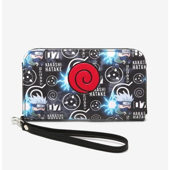 NARUTO Shippuden Tech Wristlet Clutch Wallet NEW - Picture 1 of 6